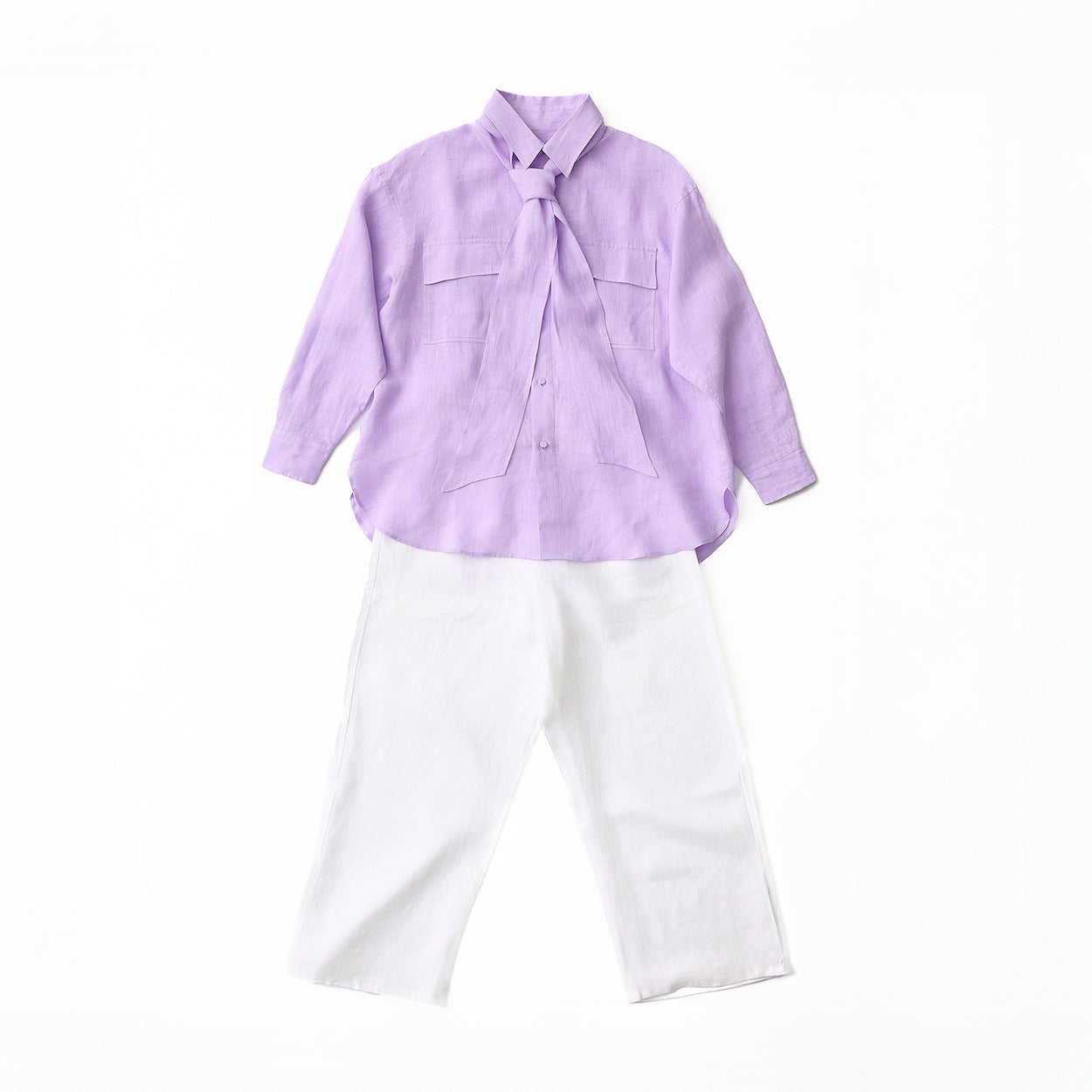 ブラウス<エレン>+パンツ<アニー> 上下セット