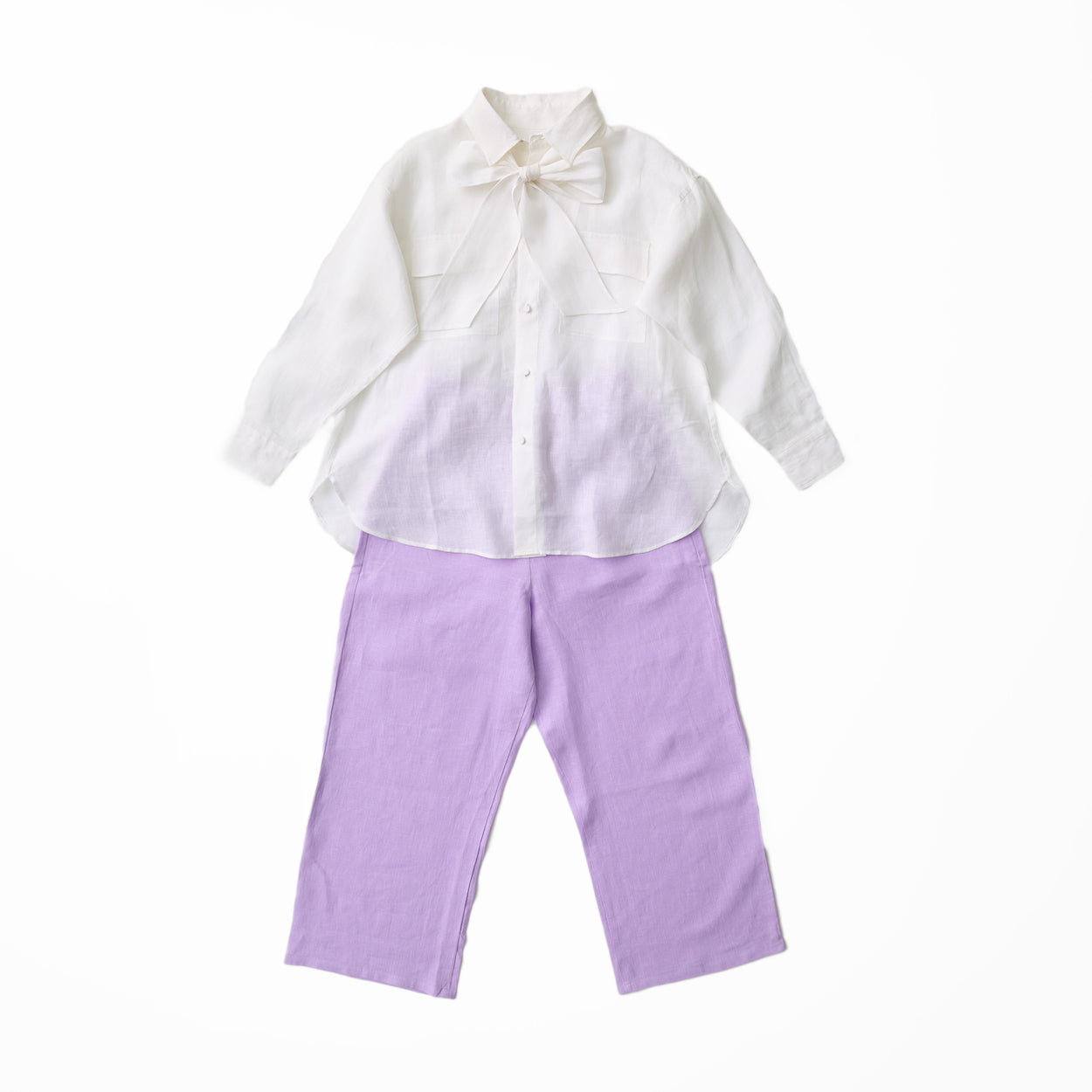 ブラウス<エレン>+パンツ<アニー> 上下セット