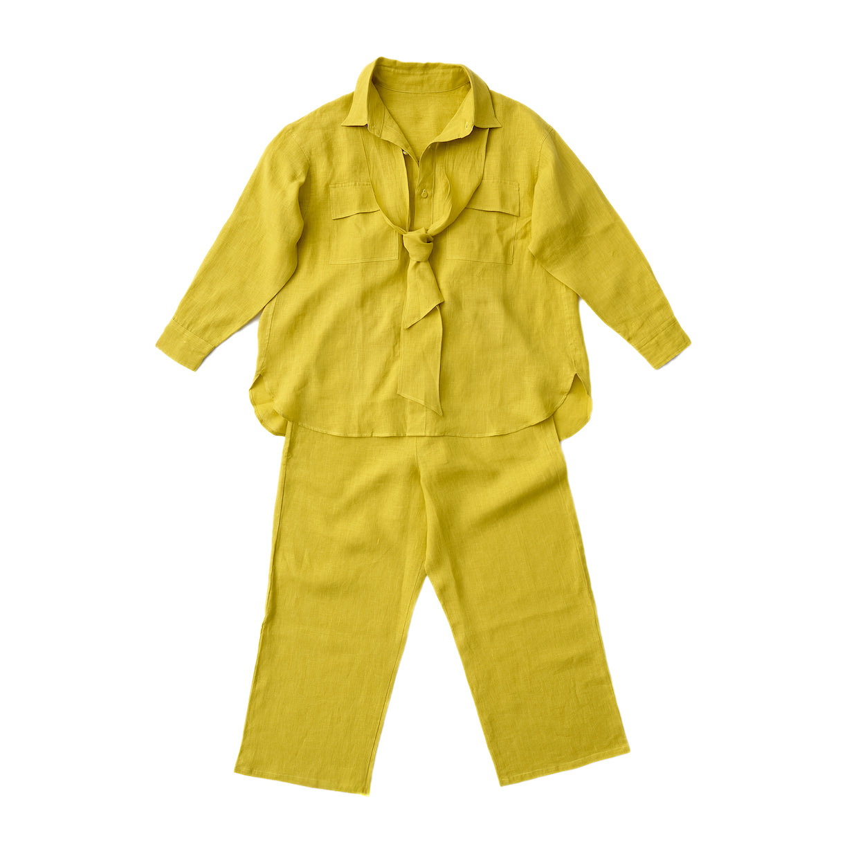 ブラウス<エレン>+パンツ<アニー> 上下セット